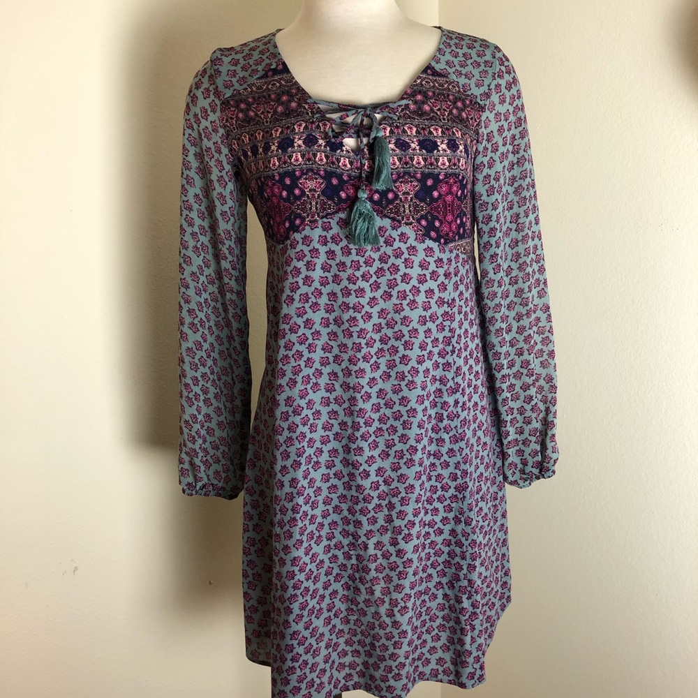 Long sleeve summer dress